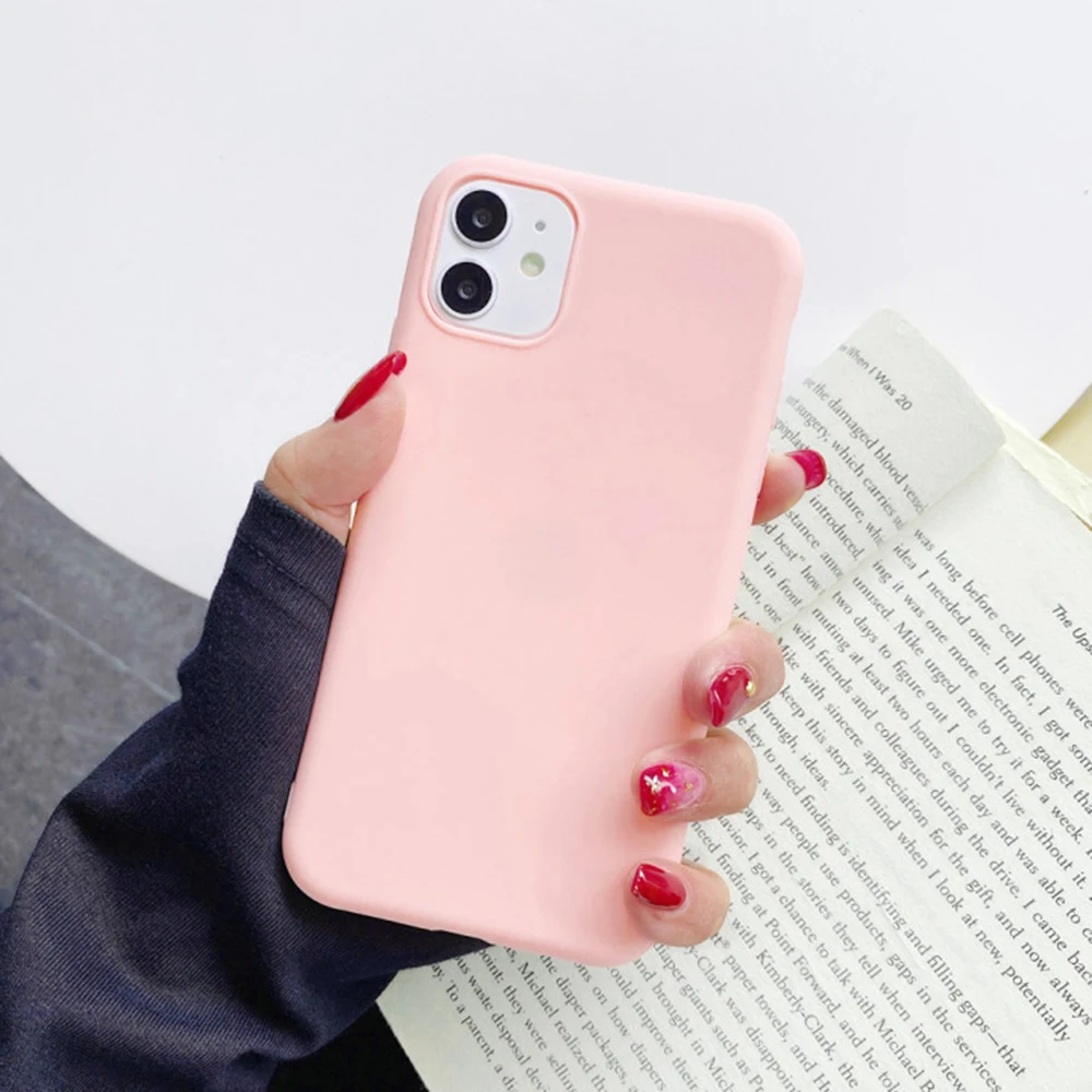 Candy Color Silicone Phone Case For Apple iPhone 12 11 Pro XR X XS Max 7 8 Plus Fashion Candy Coque Letter A B Flowers Sac
Candy Color Silicone Phone Case For Apple iPhone 12 11 Pro XR X XS Max 7 8 Plus Fashion Candy Coque Letter A B Flowers Sac