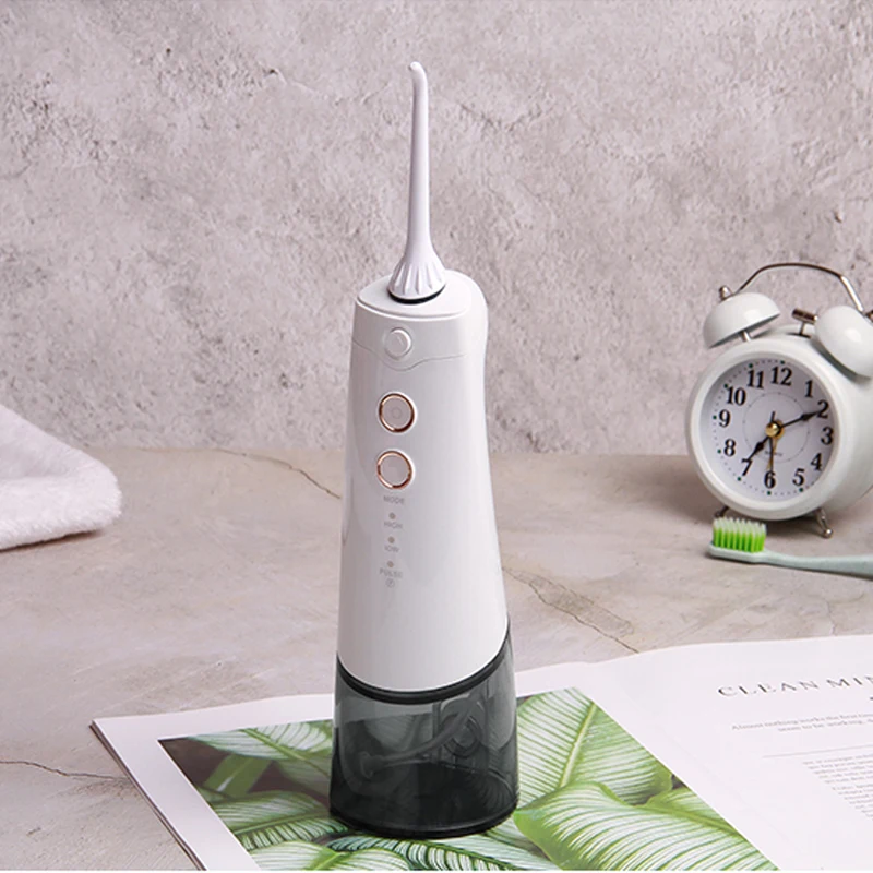 3 Modes Portable Oral Irrigator Cordless Water Dental Flosser USB Rechargeable 5 Nozzles Water Jet Floss Tooth Pick 300ml
3 Modes Portable Oral Irrigator Cordless Water Dental Flosser USB Rechargeable 5 Nozzles Water Jet Floss Tooth Pick 300ml