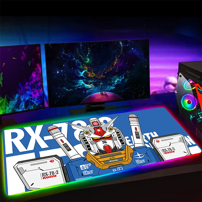 Gundam Mouse Pad RGB Gaming Accessories Computer Large Kовер Mousepad Gabinete Pc Gamer Carpet Backlit Tapis De Souris Mausepad
Gundam Mouse Pad RGB Gaming Accessories Computer Large Kовер Mousepad Gabinete Pc Gamer Carpet Backlit Tapis De Souris Mausepad