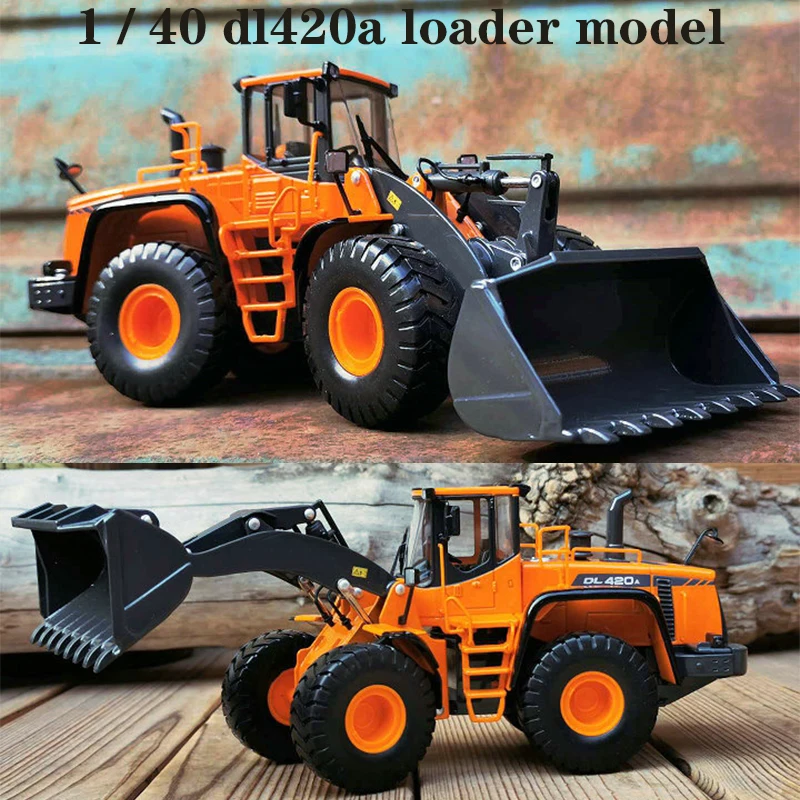 Original factory fine 1 / 40 dl420a loader model Forklift model of alloy construction machinery
Original factory fine 1 / 40 dl420a loader model Forklift model of alloy construction machinery