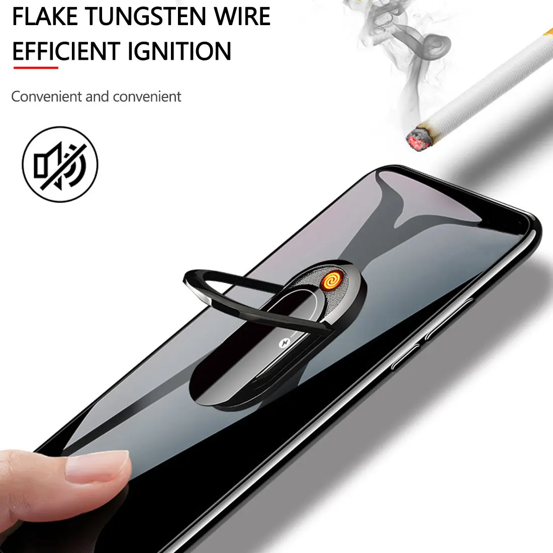 1PC Creative USB Cigarette Lighter Portable Mobile Phone Bracket Lighter Multi-function Keychain Cigarette Accessories
1PC Creative USB Cigarette Lighter Portable Mobile Phone Bracket Lighter Multi-function Keychain Cigarette Accessories