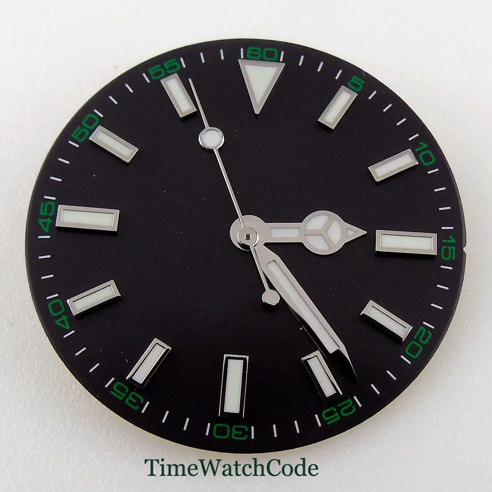 29MM Watch Dial Parts Watch Hands Set Fit For NH35A Miyota8215 821A ETA2836 2824 Movement Green Lume
29MM Watch Dial Parts Watch Hands Set Fit For NH35A Miyota8215 821A ETA2836 2824 Movement Green Lume
