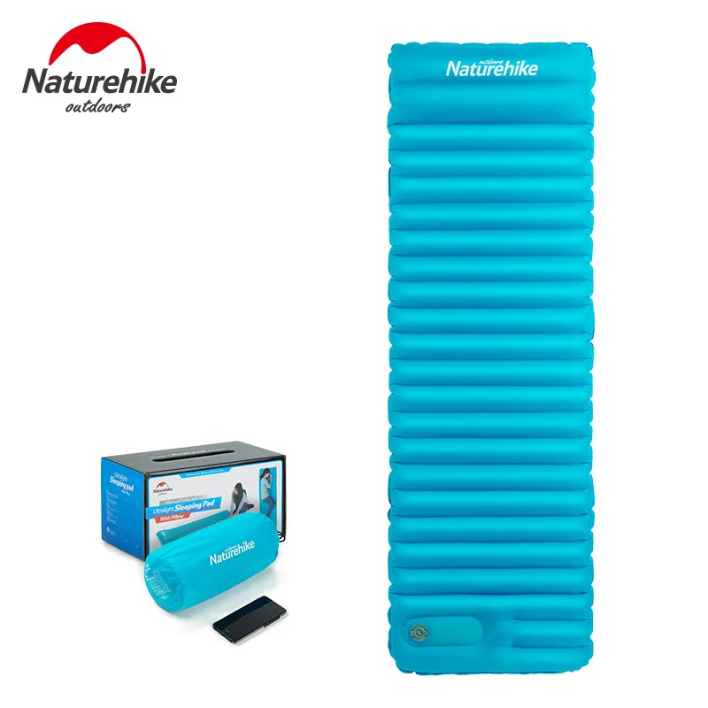 Naturehike Outdoor Push Inflatable Camping Mat Tent Outdoor Envelope Waterproof Sleeping Pad Picnic Folding Mattress NH18Q001-D
Naturehike Outdoor Push Inflatable Camping Mat Tent Outdoor Envelope Waterproof Sleeping Pad Picnic Folding Mattress NH18Q001-D