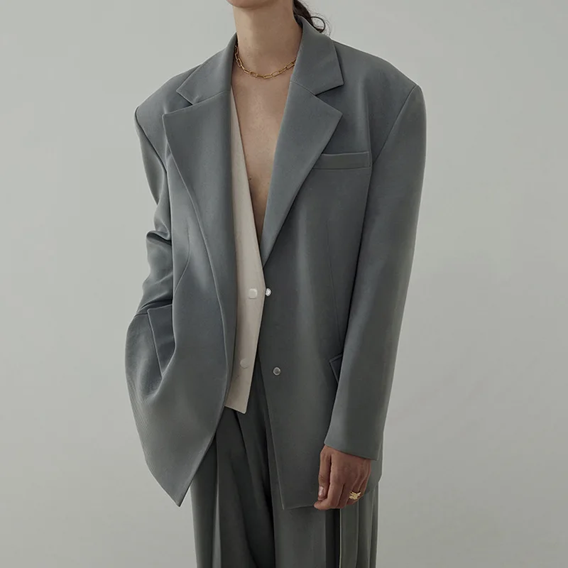 SuperAen 2021 Contrasting Color Suit Blazer Pant Suits Women's Two-pieces New Design New Casual Women Suit Set
SuperAen 2021 Contrasting Color Suit Blazer Pant Suits Women's Two-pieces New Design New Casual Women Suit Set