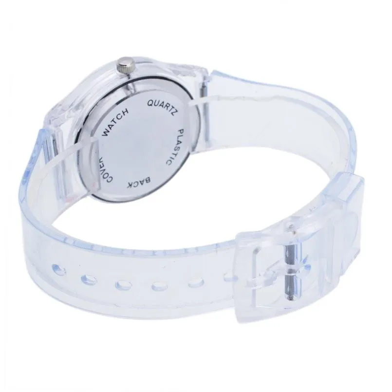 Nice Transparent Clock Silicon Watch Women Sport Casual Quartz Wristwatches Novelty Trendy Ladies Watches Cartoon Reloj Mujer
Nice Transparent Clock Silicon Watch Women Sport Casual Quartz Wristwatches Novelty Trendy Ladies Watches Cartoon Reloj Mujer
