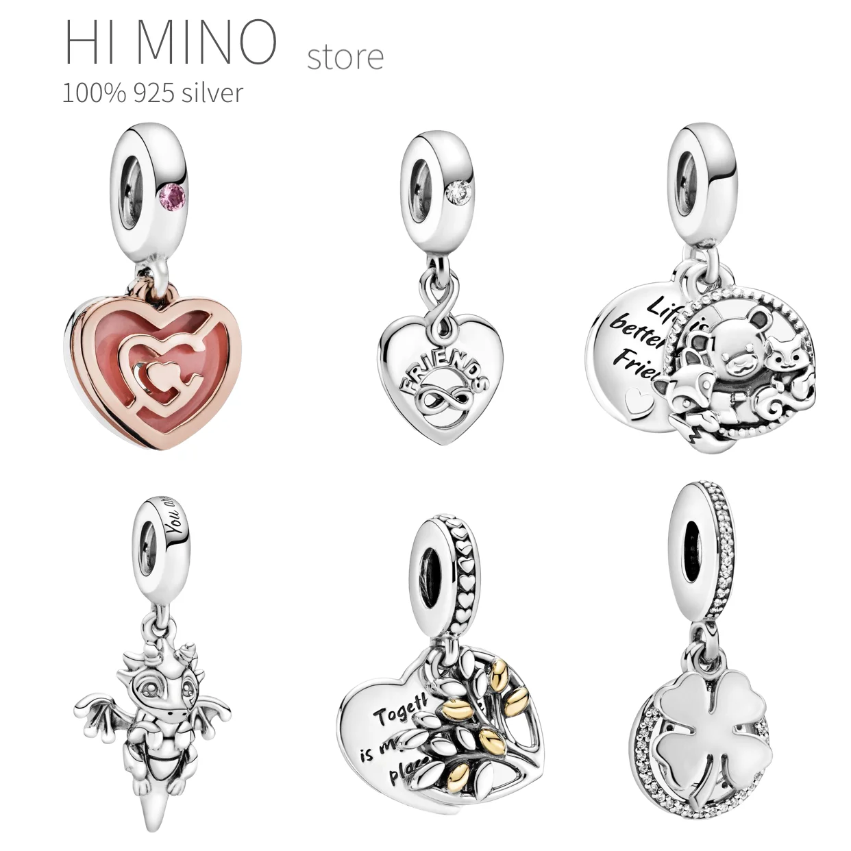 Бусина-Шарм из серебра 925 пробы, для браслета пандо
Бусина-Шарм из серебра 925 пробы, для браслета пандо