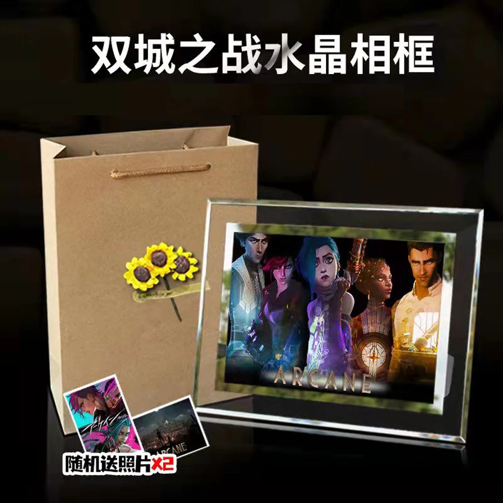 Arcane Jinx and Vi Around the League of Legends Custom Crystal Photo Frame Photo Friend Girlfriend Birthday Gift
Arcane Jinx and Vi Around the League of Legends Custom Crystal Photo Frame Photo Friend Girlfriend Birthday Gift