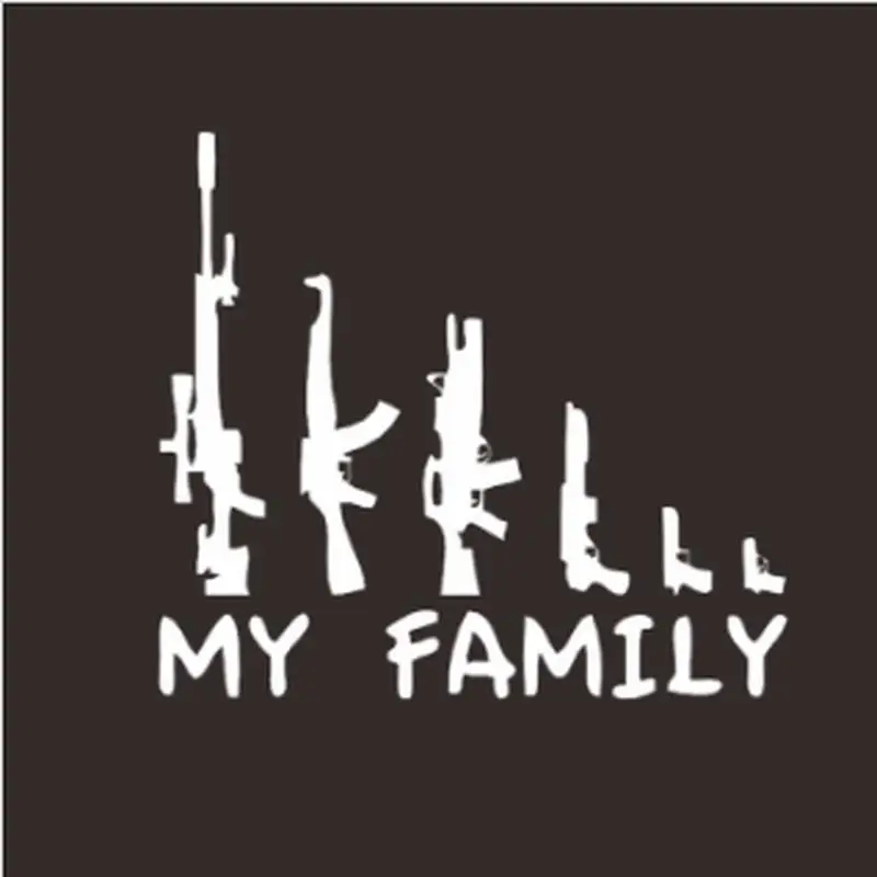 MY FAMILY Car Stickers Guns E Family Car Stickers Field Firearms Enthusiasts Stickers
MY FAMILY Car Stickers Guns E Family Car Stickers Field Firearms Enthusiasts Stickers