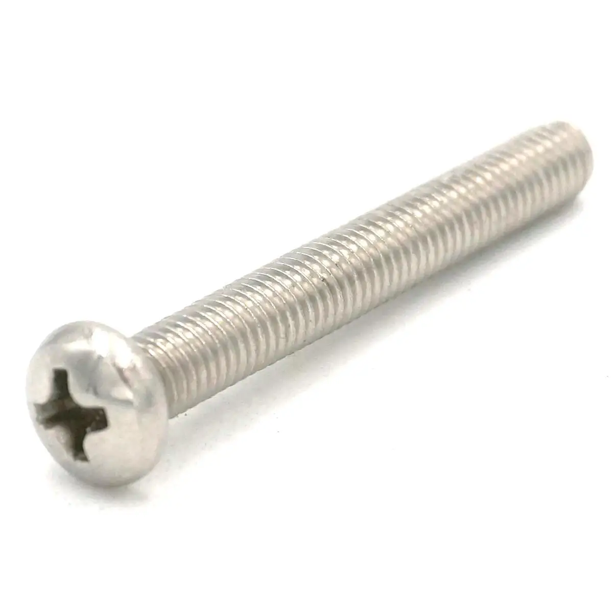 10pcs M5*40 Pitch 0.8 Phillips Pan Head 304 Stainless Steel Cross Recessed Machine Screws Cap Bolts Nuts
10pcs M5*40 Pitch 0.8 Phillips Pan Head 304 Stainless Steel Cross Recessed Machine Screws Cap Bolts Nuts