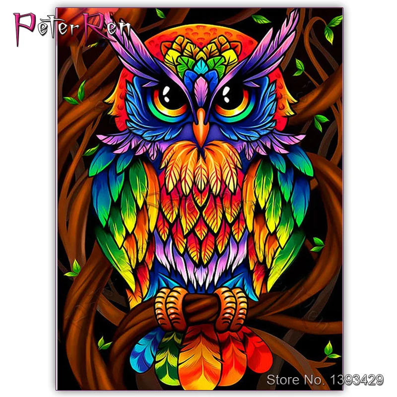 5D Diamond Painting Full Drill New Arrival Animals Diamond Embroidery Sale Colored owl Pictures With Rhinestones Home Decoration
5D Diamond Painting Full Drill New Arrival Animals Diamond Embroidery Sale Colored owl Pictures With Rhinestones Home Decoration