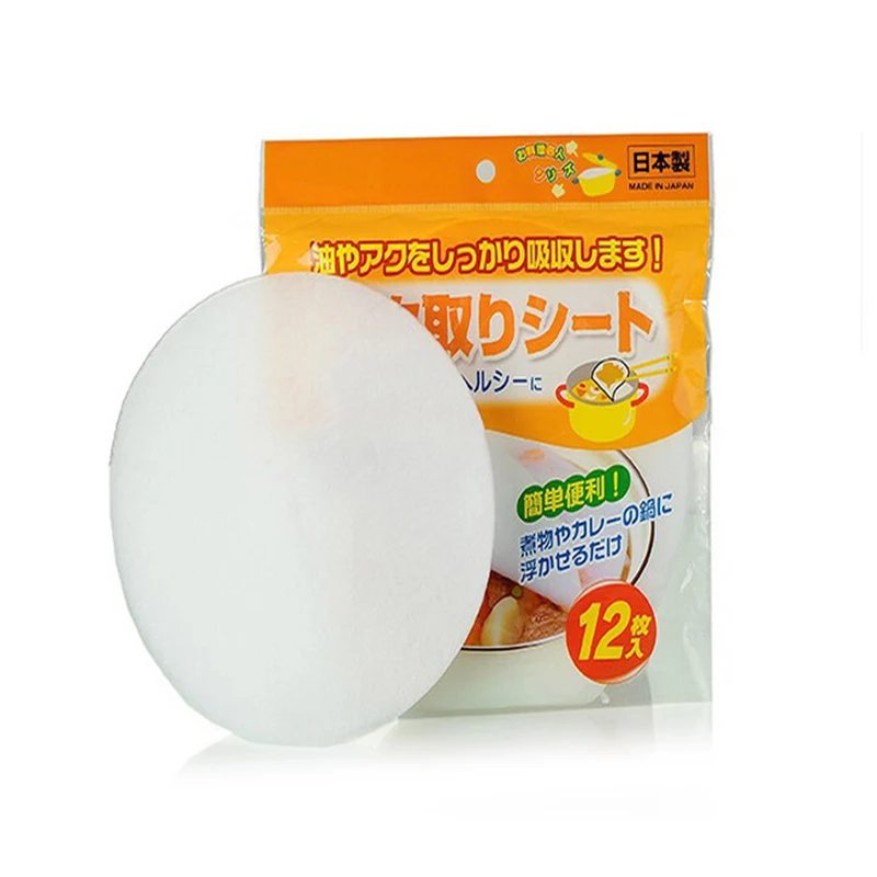 Disposable Kitchen Tools Cooking 12 Piece/set Food Oil On Paper Oil Absorption Membrane Pads Soup Oil - Absorbing Paper Cocina
Disposable Kitchen Tools Cooking 12 Piece/set Food Oil On Paper Oil Absorption Membrane Pads Soup Oil - Absorbing Paper Cocina