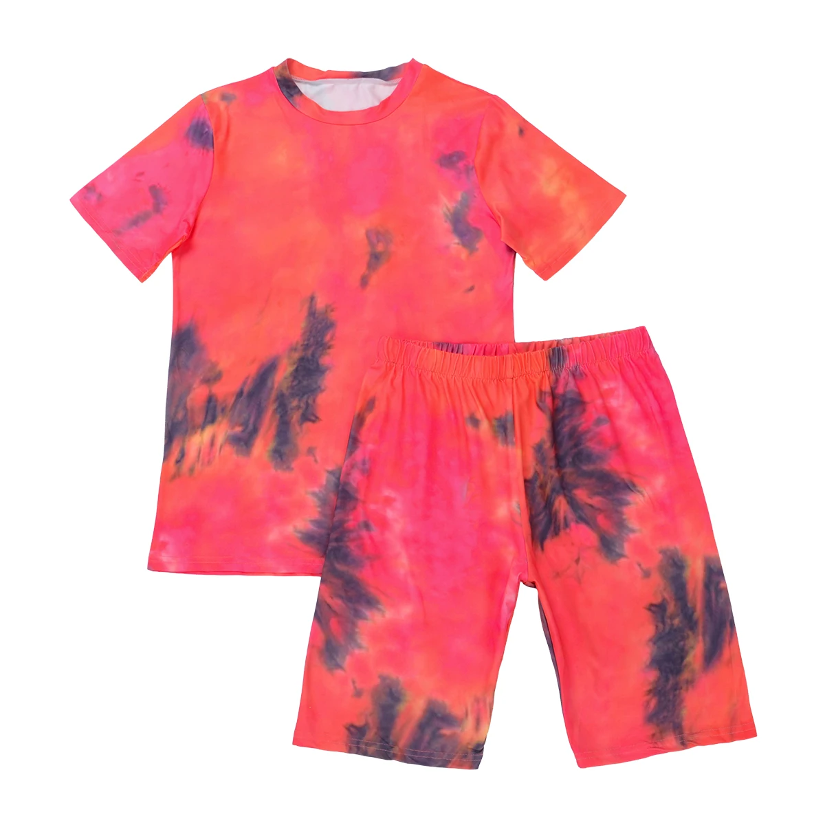 2020 New Women 3PPC Sets Tie Dyeing Printing Clothing Sets V-Neck Tops High Waist Shorts Summer Tracksuit Outfit 2 Piece set
2020 New Women 3PPC Sets Tie Dyeing Printing Clothing Sets V-Neck Tops High Waist Shorts Summer Tracksuit Outfit 2 Piece set