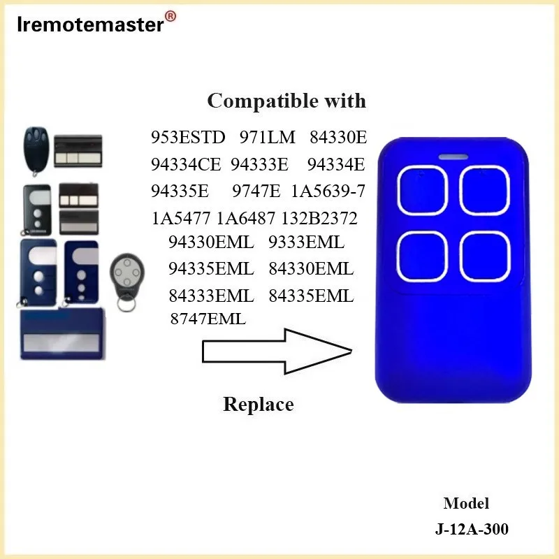 Garage Door Remote Control For Chamberlain 280-868MHz Duplicator Garage Door Command Transmitter
Garage Door Remote Control For Chamberlain 280-868MHz Duplicator Garage Door Command Transmitter