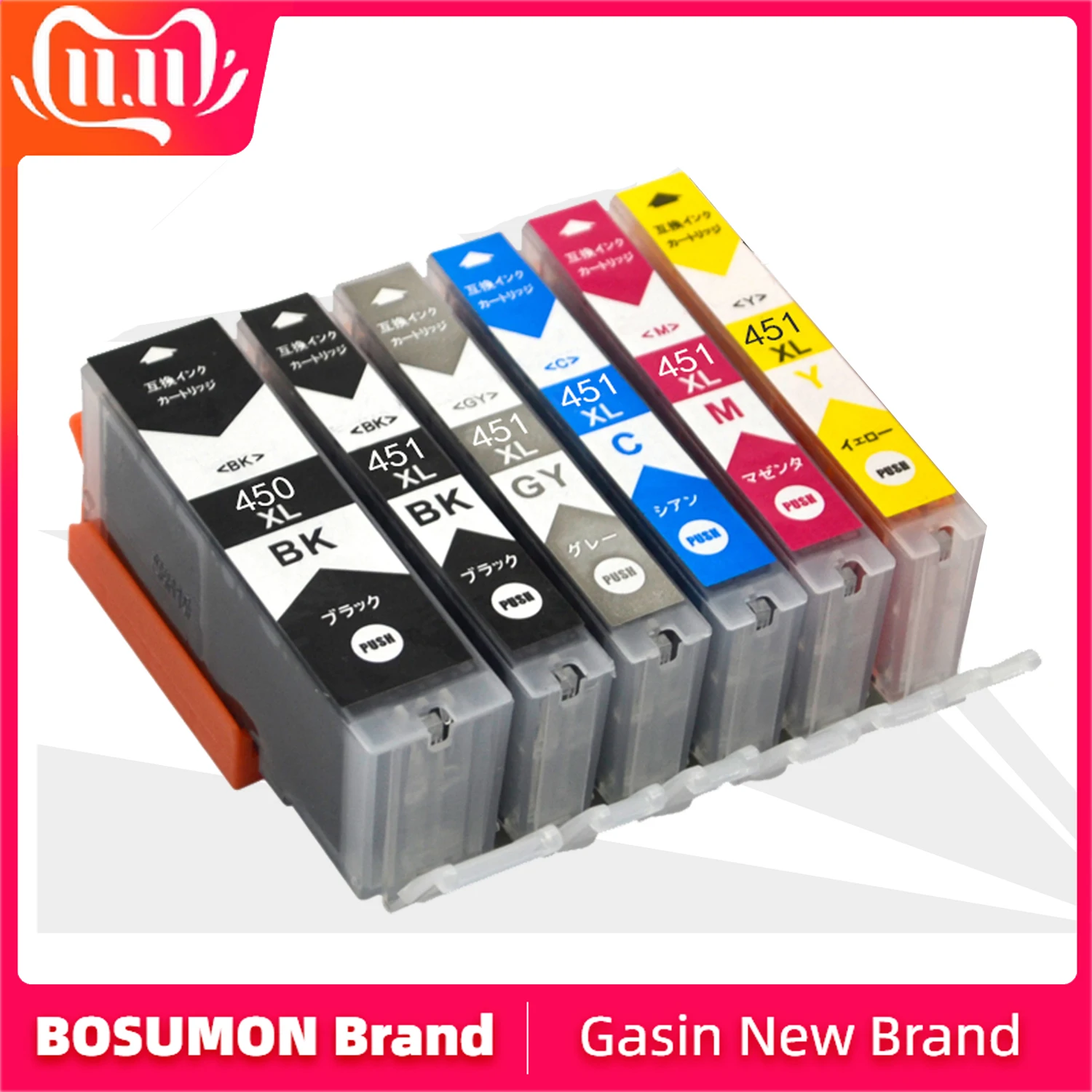 Чернильный картридж Bosumon 450XL 451XL PGI-450 CLI-451 PGI450 для CANON PIXMA MG5440 MG5540 MG6440 Ip7240 MX924 IX6540 IX6840
Чернильный картридж Bosumon 450XL 451XL PGI-450 CLI-451 PGI450 для CANON PIXMA MG5440 MG5540 MG6440 Ip7240 MX924 IX6540 IX6840