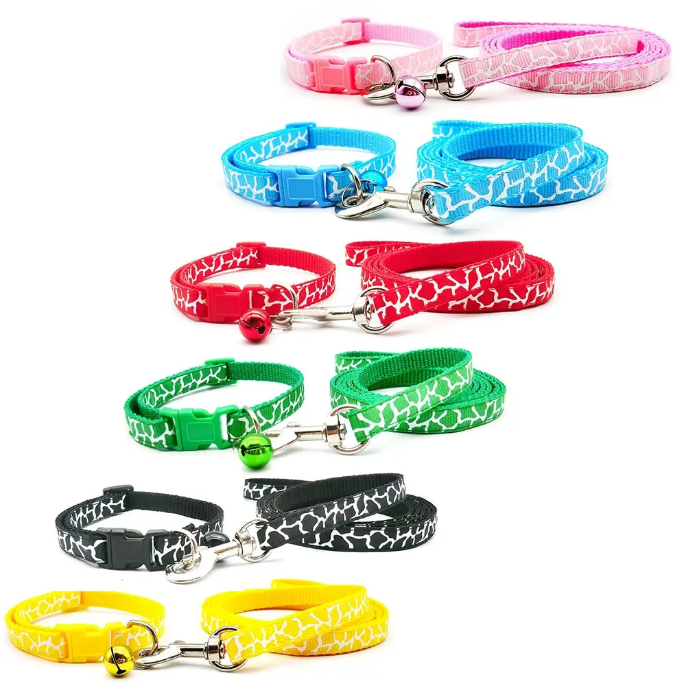 24 Sets Cat Dog Collar Harness Traction Adjustable Pet Traction Cat Crack Print Collar Cats Products Pet Harness Belt for Puppy 
24 Sets Cat Dog Collar Harness Traction Adjustable Pet Traction Cat Crack Print Collar Cats Products Pet Harness Belt for Puppy