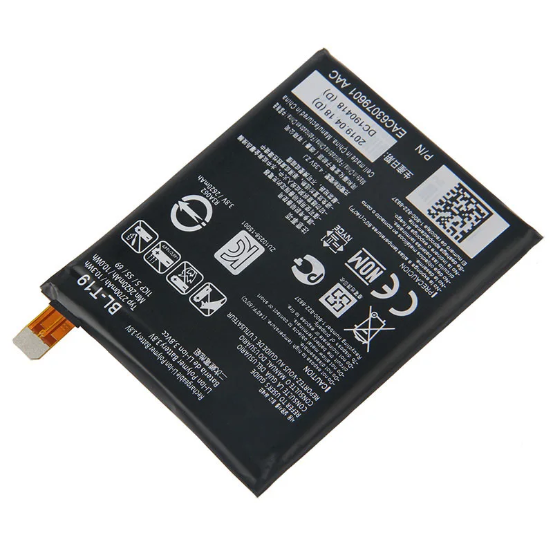 Original High Capacity BL-T19 Internal Battery For LG Nexus 5X H798 H790 H791 BLT19 2700mAh
Original High Capacity BL-T19 Internal Battery For LG Nexus 5X H798 H790 H791 BLT19 2700mAh