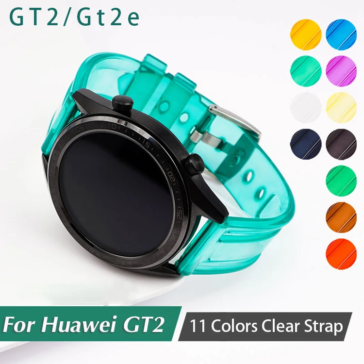 Ремешок из мягкого ТПУ для часов Samsung galaxy Watch 3 сменный Браслет Для Huawei GT /gt2e AMAZFIT PACE