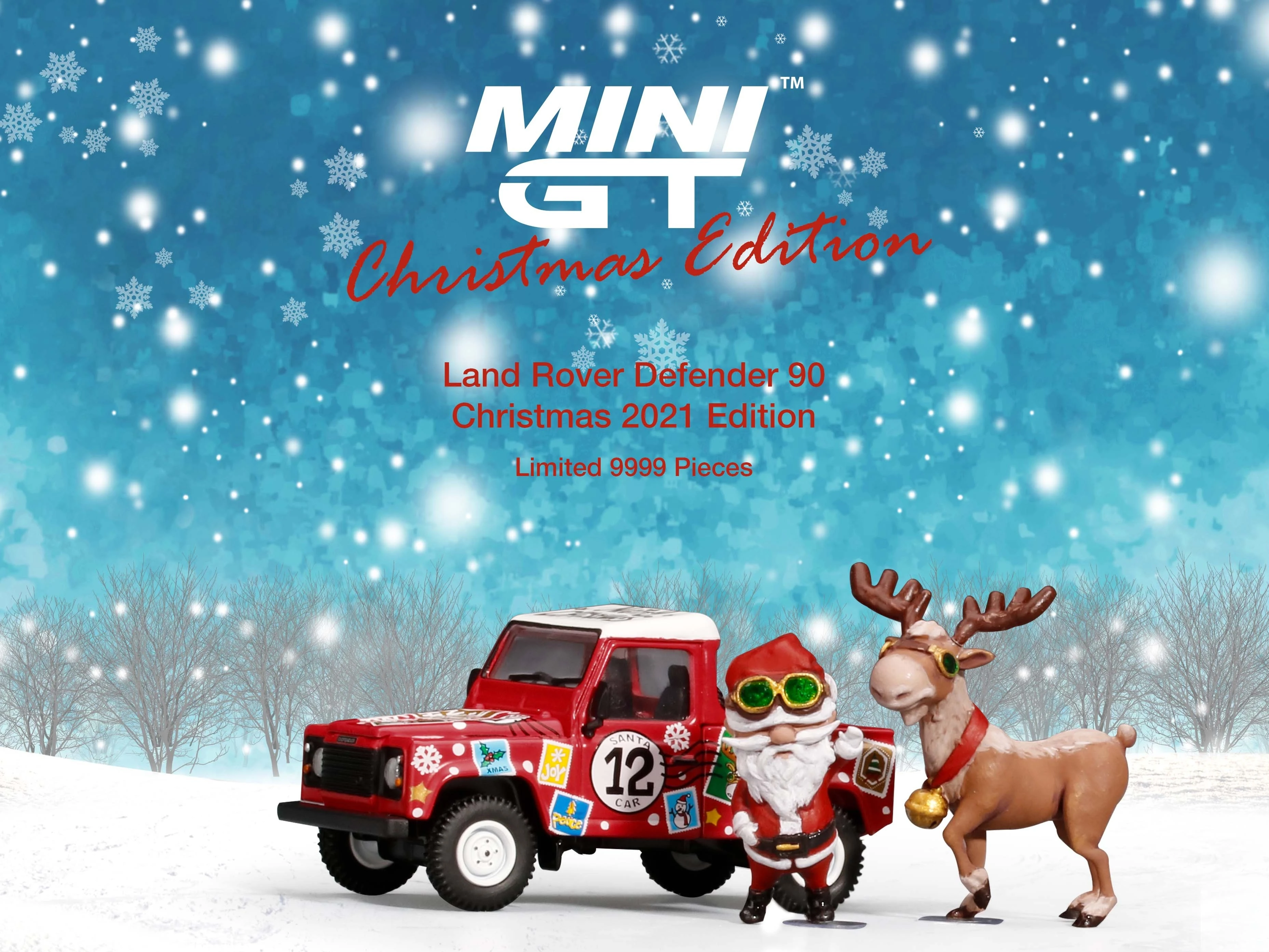 MINI GT 1:64 Land Rover Defender 90 пикап-2021 рождественское Издание RHD MGT00320-R
MINI GT 1:64 Land Rover Defender 90 пикап-2021 рождественское Издание RHD MGT00320-R