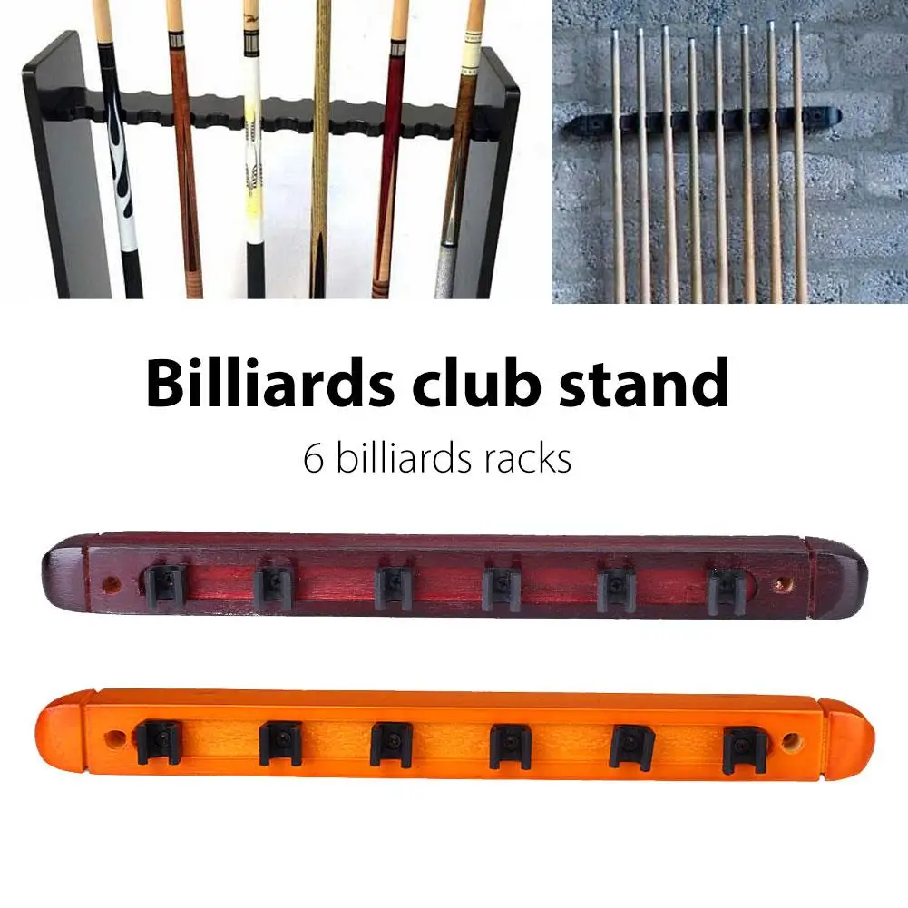 Billiards Cue Stick Holder Rack High Quality Wooden 6-Holes Wall Hanging Mount
Billiards Cue Stick Holder Rack High Quality Wooden 6-Holes Wall Hanging Mount