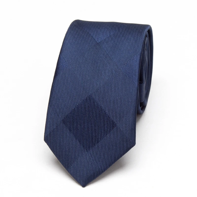 

Men Blue Neckties brand fashion Wedding leisure business polyester Skinny Mens Ties 6cm width Slim Neck Tie