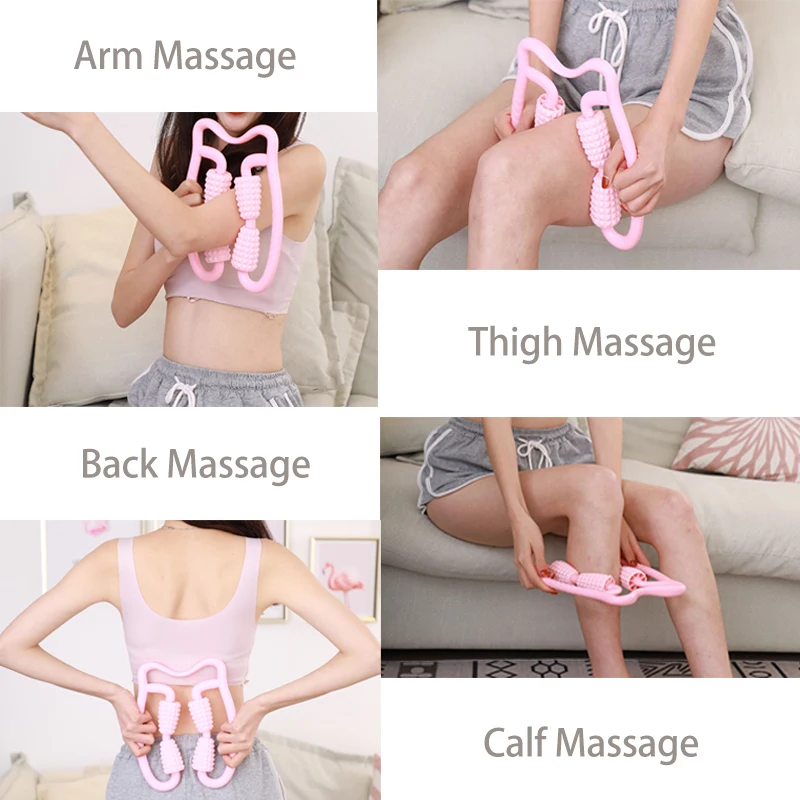 U Shape Trigger Points Massage Roller For Arm Leg Neck Muscle Tissue Relax Roller Massager Yoga Pilates Sports 4 Wheel Dropship
U Shape Trigger Points Massage Roller For Arm Leg Neck Muscle Tissue Relax Roller Massager Yoga Pilates Sports 4 Wheel Dropship