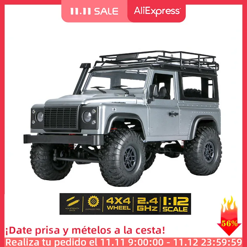1:12 Scale RC Car 2.4G 4WD MN Model RTR Version WPL MN99S MN99-S RC Rock Crawler D90 Defender Pickup Remote Control Truck Toys
1:12 Scale RC Car 2.4G 4WD MN Model RTR Version WPL MN99S MN99-S RC Rock Crawler D90 Defender Pickup Remote Control Truck Toys
