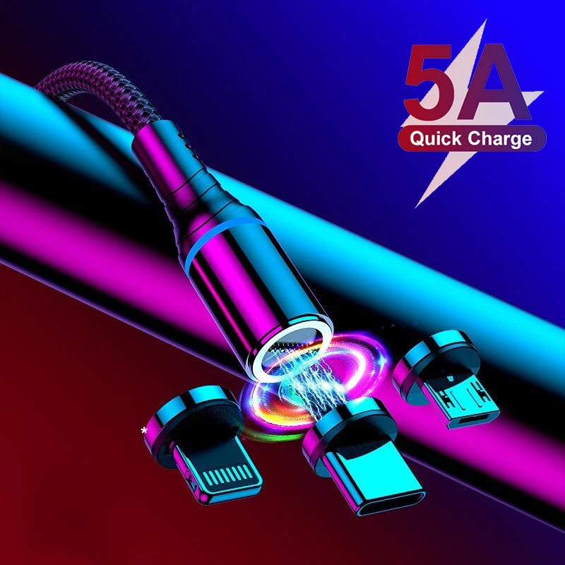 5A Magnetic Charger Cable Micro USB Type C Quick Charge Mobile Phone Charge Date Tran Cord For iPhone 12 11 Xiaomi 11 Huawei P40
5A Magnetic Charger Cable Micro USB Type C Quick Charge Mobile Phone Charge Date Tran Cord For iPhone 12 11 Xiaomi 11 Huawei P40