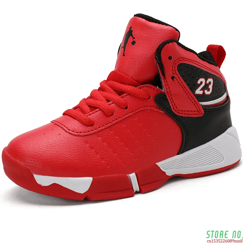 Boy Brand High Quality Thick Sole Leather Kids Sneakers Boys Basketball Shoes Children Sport Shoes Boy Basket Ball Trainer Shoes
Boy Brand High Quality Thick Sole Leather Kids Sneakers Boys Basketball Shoes Children Sport Shoes Boy Basket Ball Trainer Shoes