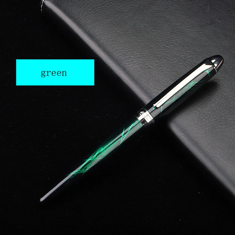 1Pcs Luxury Quality Acrylic Business Office Fountain Pen Student Color Texture Ink Pen School Stationery Supplies 0.38mm nib Pen
1Pcs Luxury Quality Acrylic Business Office Fountain Pen Student Color Texture Ink Pen School Stationery Supplies 0.38mm nib Pen