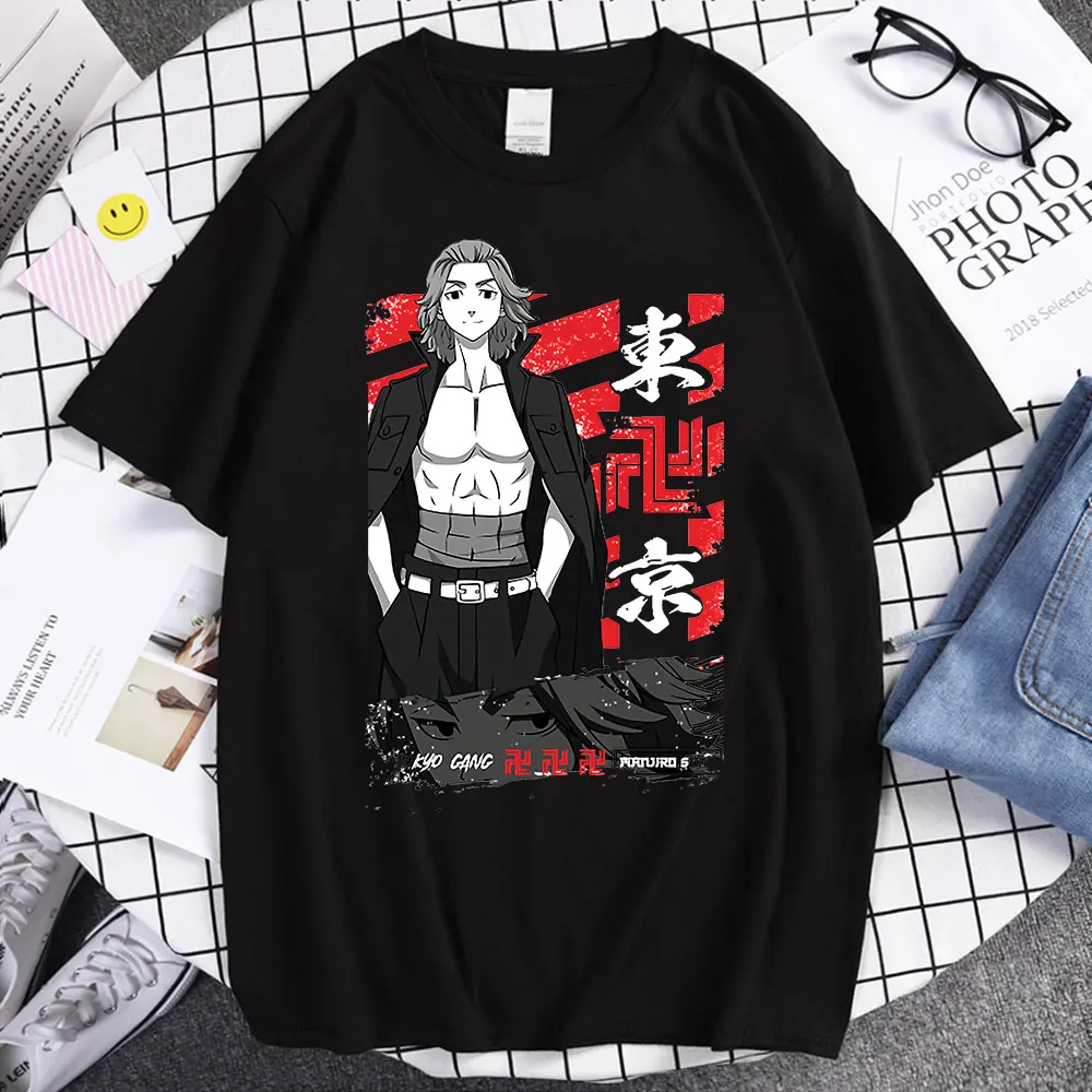 2021 Tokyo Revengers FashionT Shirt for Men StreetWear Funny Style T -Shirt Solid Color Short Sleeves 90s Oversized New Clothing
2021 Tokyo Revengers FashionT Shirt for Men StreetWear Funny Style T -Shirt Solid Color Short Sleeves 90s Oversized New Clothing
