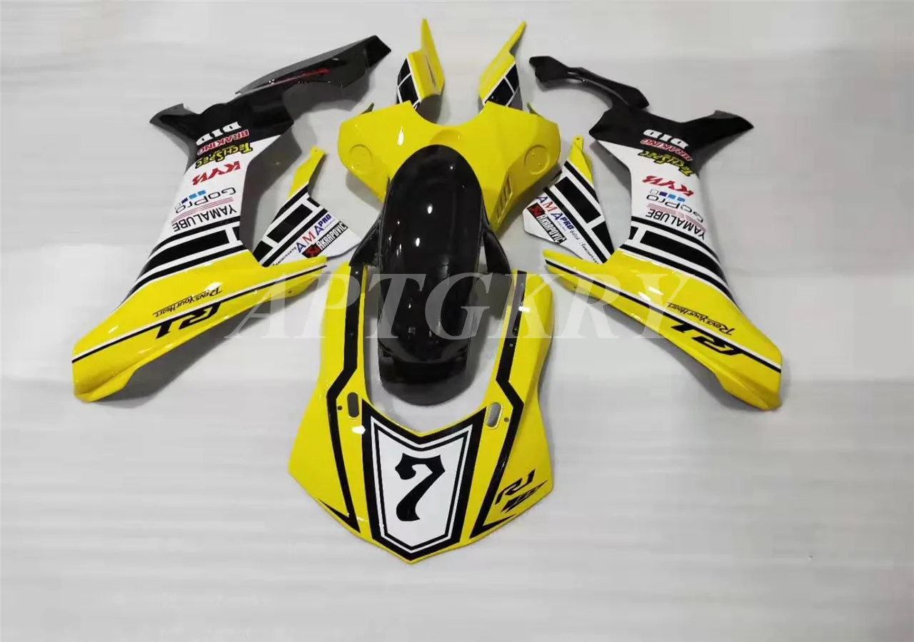 Новинка из АБС-пластика для мотоцикла обтекателей для YAMAHA YZF R1 2015 2016 2017 2018 YZF-R1 YZF 1000R Кузов Набор изготовленный на заказ; Цвет черный, желтый,
Новинка из АБС-пластика для мотоцикла обтекателей для YAMAHA YZF R1 2015 2016 2017 2018 YZF-R1 YZF 1000R Кузов Набор изготовленный на заказ; Цвет черный, желтый,
