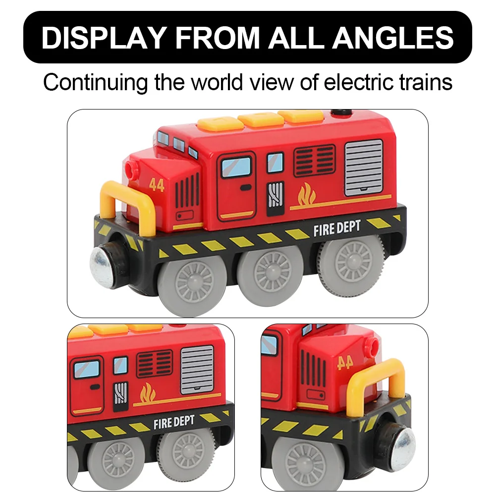 Electric Small Train Railway Locomotive Magnetically Connected Magnetic Rail Toy Compatible Wooden Track Kids Mini Train Toy
Electric Small Train Railway Locomotive Magnetically Connected Magnetic Rail Toy Compatible Wooden Track Kids Mini Train Toy