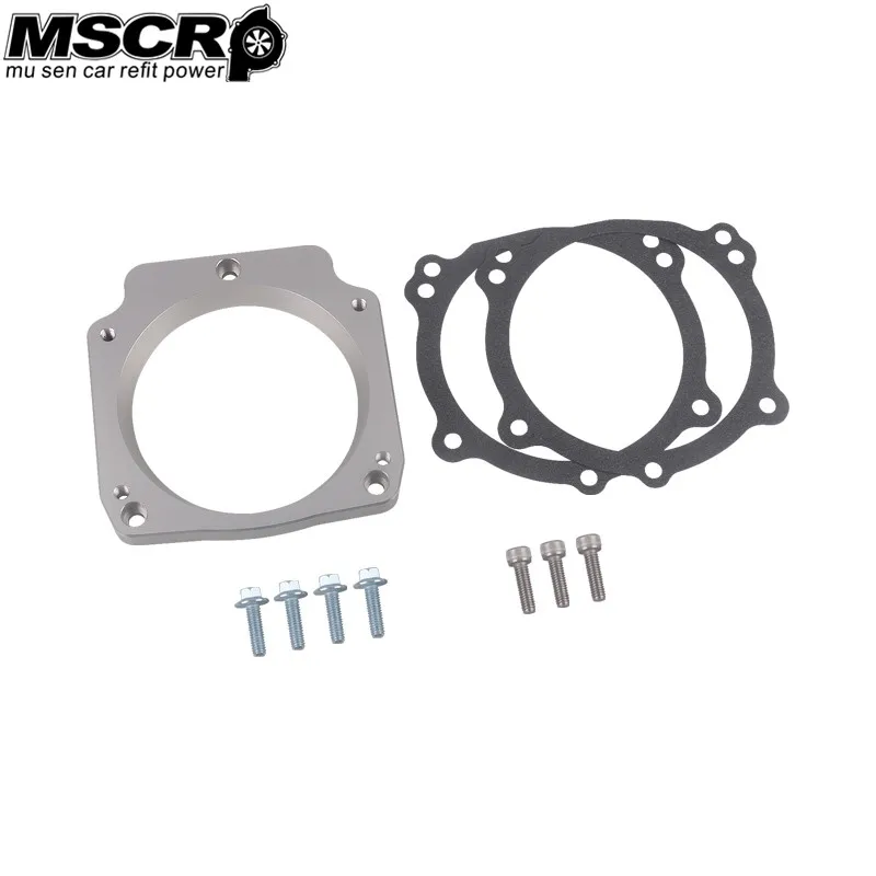New 957 LS 92mm 3 Bolt Intake to 102mm 4 Bolt Throttle Body - LS1 / Truck Adapter Aluminum
New 957 LS 92mm 3 Bolt Intake to 102mm 4 Bolt Throttle Body - LS1 / Truck Adapter Aluminum
