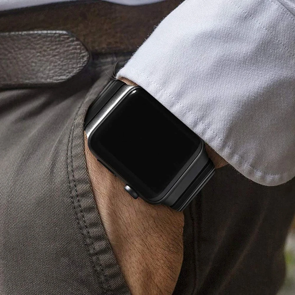 for apple watch se 6 44mm 40mm band Stainless Steel link bracelet for iwatch 3 42mm 38mm strap Business bands women men correa
for apple watch se 6 44mm 40mm band Stainless Steel link bracelet for iwatch 3 42mm 38mm strap Business bands women men correa