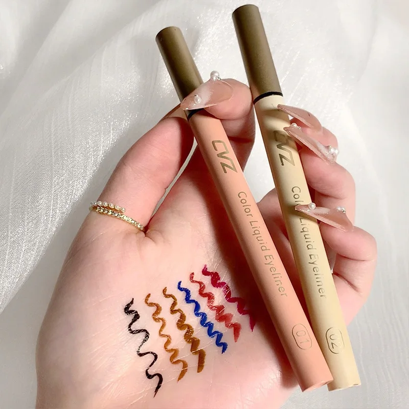 Fashion eyeliner pencil for women cosmetic brown red coffee blue long lasting waterproof slim matte eyeliner pen AC404
Fashion eyeliner pencil for women cosmetic brown red coffee blue long lasting waterproof slim matte eyeliner pen AC404