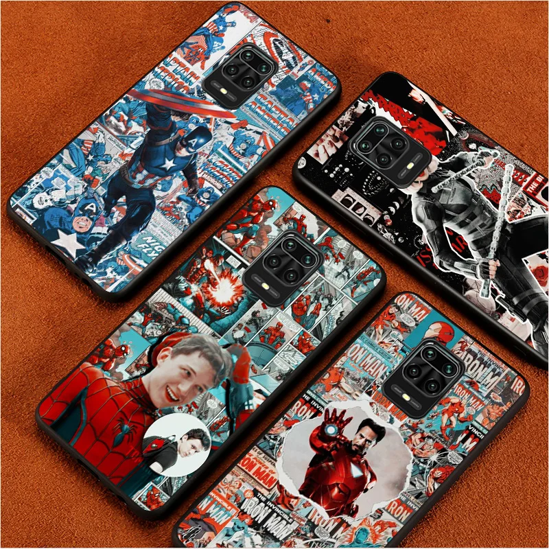 Anime Spiderman Marvel For Xiaomi Redmi Note10 10S 9T 9S 9 8T 8 7 6 5A 5 4 4X Prime Pro Max Black Phone Case
Anime Spiderman Marvel For Xiaomi Redmi Note10 10S 9T 9S 9 8T 8 7 6 5A 5 4 4X Prime Pro Max Black Phone Case