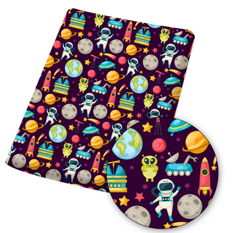 Polyester Cotton Fabric Cloth Space Alien Printed Cartoon Fabric For Teenage Dress DIY Bag Patchwork Sewing Supplies 45*145cm/pc
Polyester Cotton Fabric Cloth Space Alien Printed Cartoon Fabric For Teenage Dress DIY Bag Patchwork Sewing Supplies 45*145cm/pc