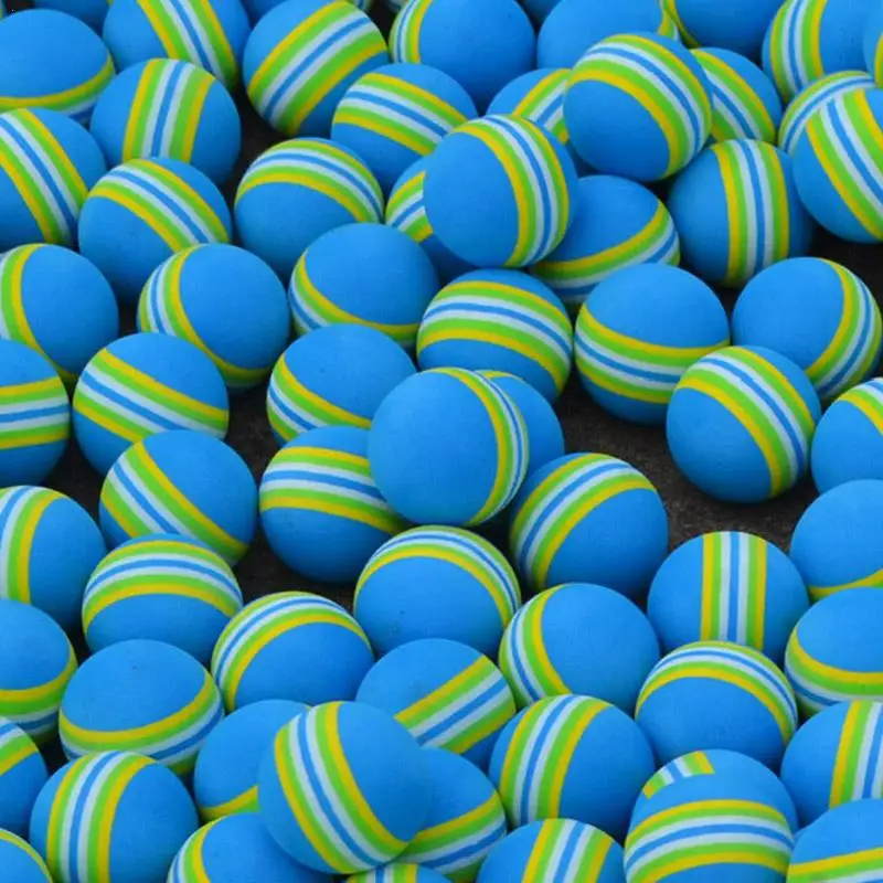 20PCS Golf 42.6mm EVA Foam Indoor Practice Golf Soft Rainbow Balls Golf Swing Training Balls Sponge Foam Golf Balls
20PCS Golf 42.6mm EVA Foam Indoor Practice Golf Soft Rainbow Balls Golf Swing Training Balls Sponge Foam Golf Balls