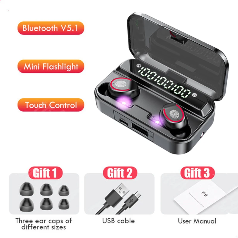 IMICE TWS Earphone True Bluetooth 5.1 Wireless Headphones Waterproof Sport TWS Earbuds Touch Control With Mic For Iphone Huawei
IMICE TWS Earphone True Bluetooth 5.1 Wireless Headphones Waterproof Sport TWS Earbuds Touch Control With Mic For Iphone Huawei