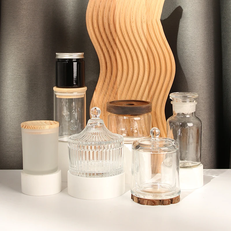DIY Candle Shape Cup Glass Candlestick Aromatherapy Container Glass Sealed Jars For Homemade Scented Candles Making Supplies
DIY Candle Shape Cup Glass Candlestick Aromatherapy Container Glass Sealed Jars For Homemade Scented Candles Making Supplies