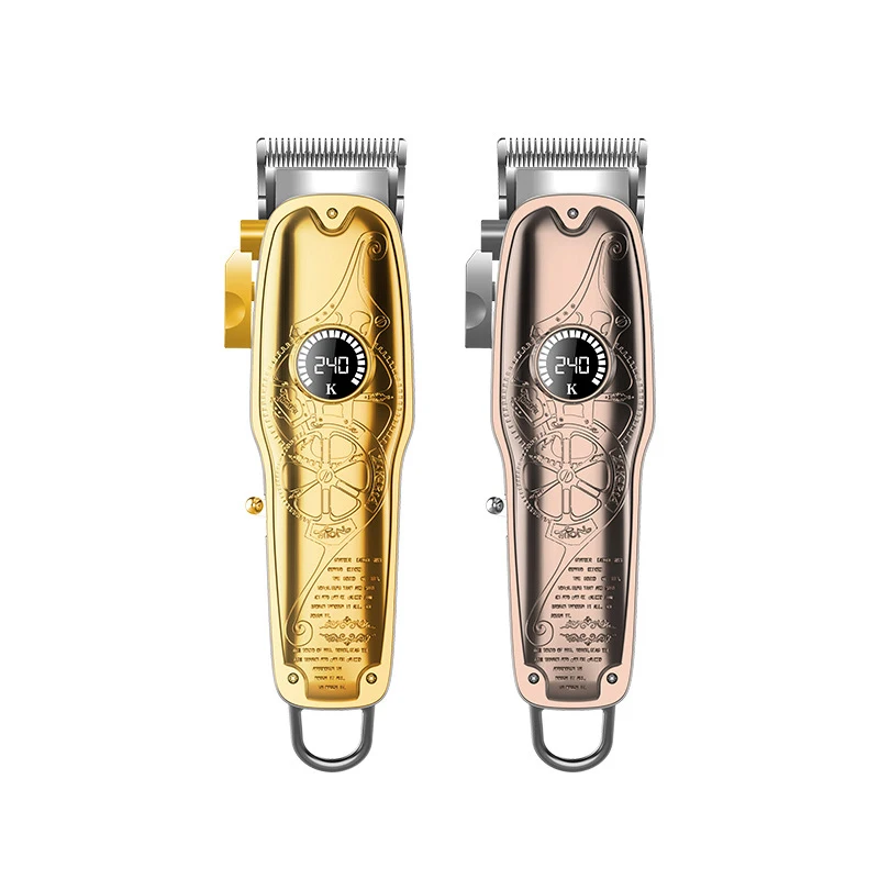 Kemei LED display Metal body Barber Clipper Hair Trimmer Electric Trimmer for Men Mower Hair Cutting Machine Shaver Beard Trimme
Kemei LED display Metal body Barber Clipper Hair Trimmer Electric Trimmer for Men Mower Hair Cutting Machine Shaver Beard Trimme