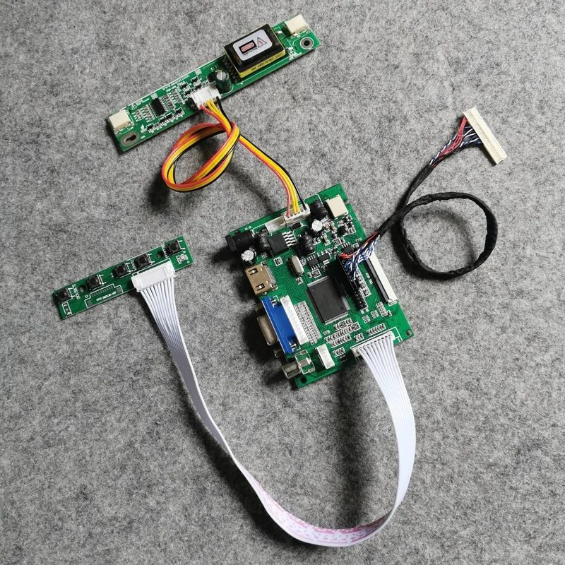 Плата привода контроллера дисплея VGA + AV 2-CCFL 1024*768 для LQ150X1LAP5/N150X7/TX38D88VC1GAA/B 30-контактный LVDS ЖК-экран, Комплект «сделай сам»
Плата привода контроллера дисплея VGA + AV 2-CCFL 1024*768 для LQ150X1LAP5/N150X7/TX38D88VC1GAA/B 30-контактный LVDS ЖК-экран, Комплект «сделай сам»