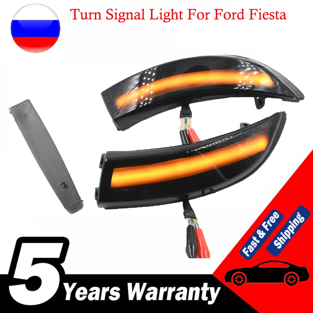 2X Car LED Dynamic Turn Signal Light Rearview Mirror Light Blinker For Ford Fiesta MK6 VI/UK MK7 2008-2017 B-Max
2X Car LED Dynamic Turn Signal Light Rearview Mirror Light Blinker For Ford Fiesta MK6 VI/UK MK7 2008-2017 B-Max