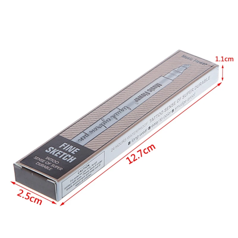 Music Flower Eyebrow Pen Waterproof Eye Brow Pencil Smudge-proof Long Lasting X7JA
Music Flower Eyebrow Pen Waterproof Eye Brow Pencil Smudge-proof Long Lasting X7JA