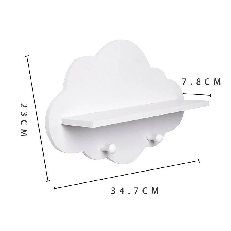 Creative Cloud Shape Wooden Storage Organizer Wall Hanging Hooks Floating Shelf Storage Holders Wall Mount Display Racks
Creative Cloud Shape Wooden Storage Organizer Wall Hanging Hooks Floating Shelf Storage Holders Wall Mount Display Racks