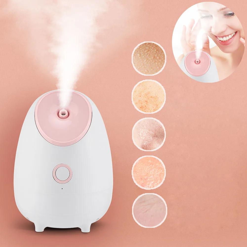 Facial Steamer 180ml Nebulizer Water Sprayer Humidifier Personal Face Steaming Beauty Tool Moisturizer Open Pore Skin Care
Facial Steamer 180ml Nebulizer Water Sprayer Humidifier Personal Face Steaming Beauty Tool Moisturizer Open Pore Skin Care