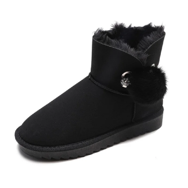 Women shoes new sheep fur integrated fur ball snow boots women short tube flat-bottom non-slip warm cotton boots low snow cotton
Women shoes new sheep fur integrated fur ball snow boots women short tube flat-bottom non-slip warm cotton boots low snow cotton