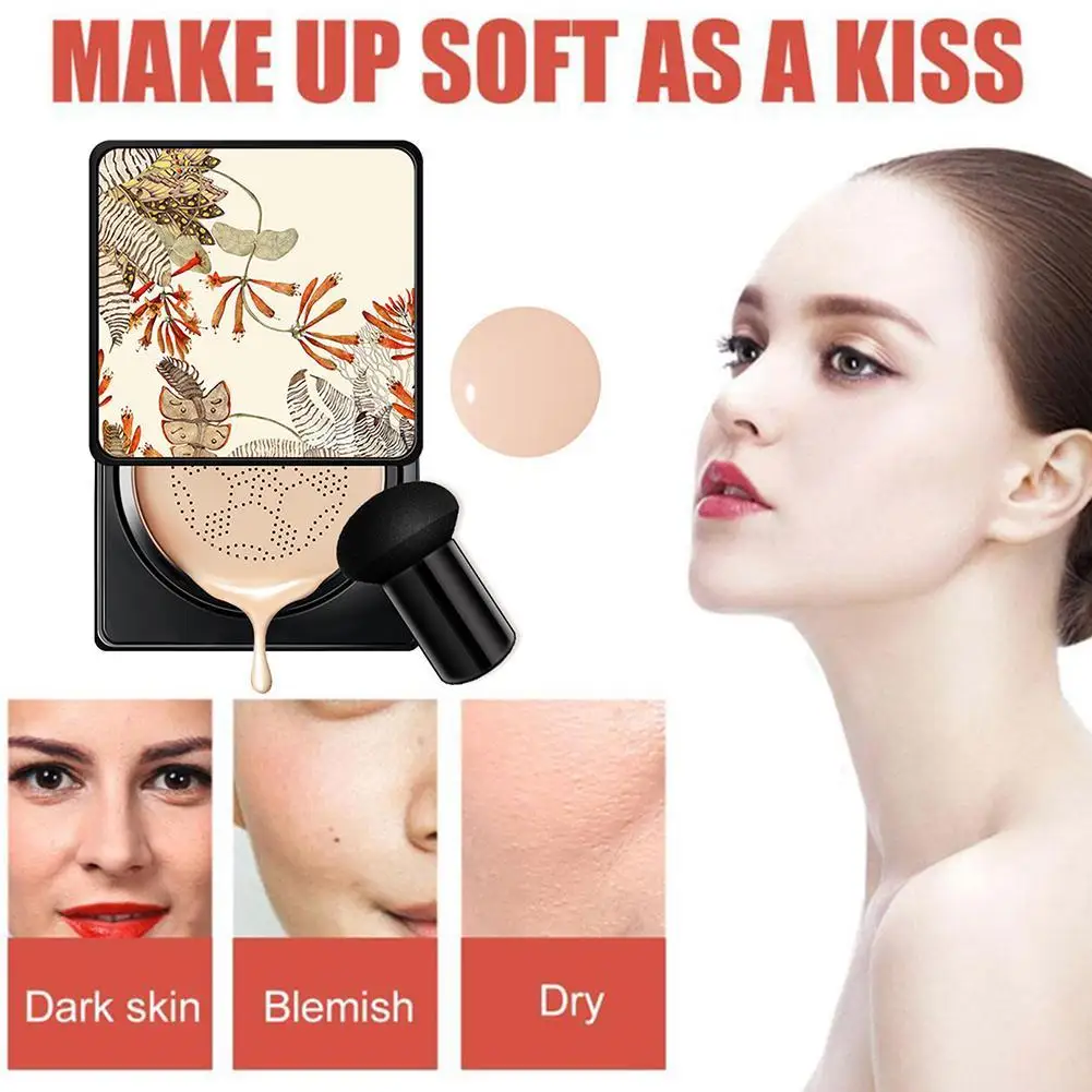 Makeup Mushroom Head Cushion BB Cream Moisturizing Concealer Invisible Pore Acne Indian Student Foundation Liquid BB/CC Beauty
Makeup Mushroom Head Cushion BB Cream Moisturizing Concealer Invisible Pore Acne Indian Student Foundation Liquid BB/CC Beauty