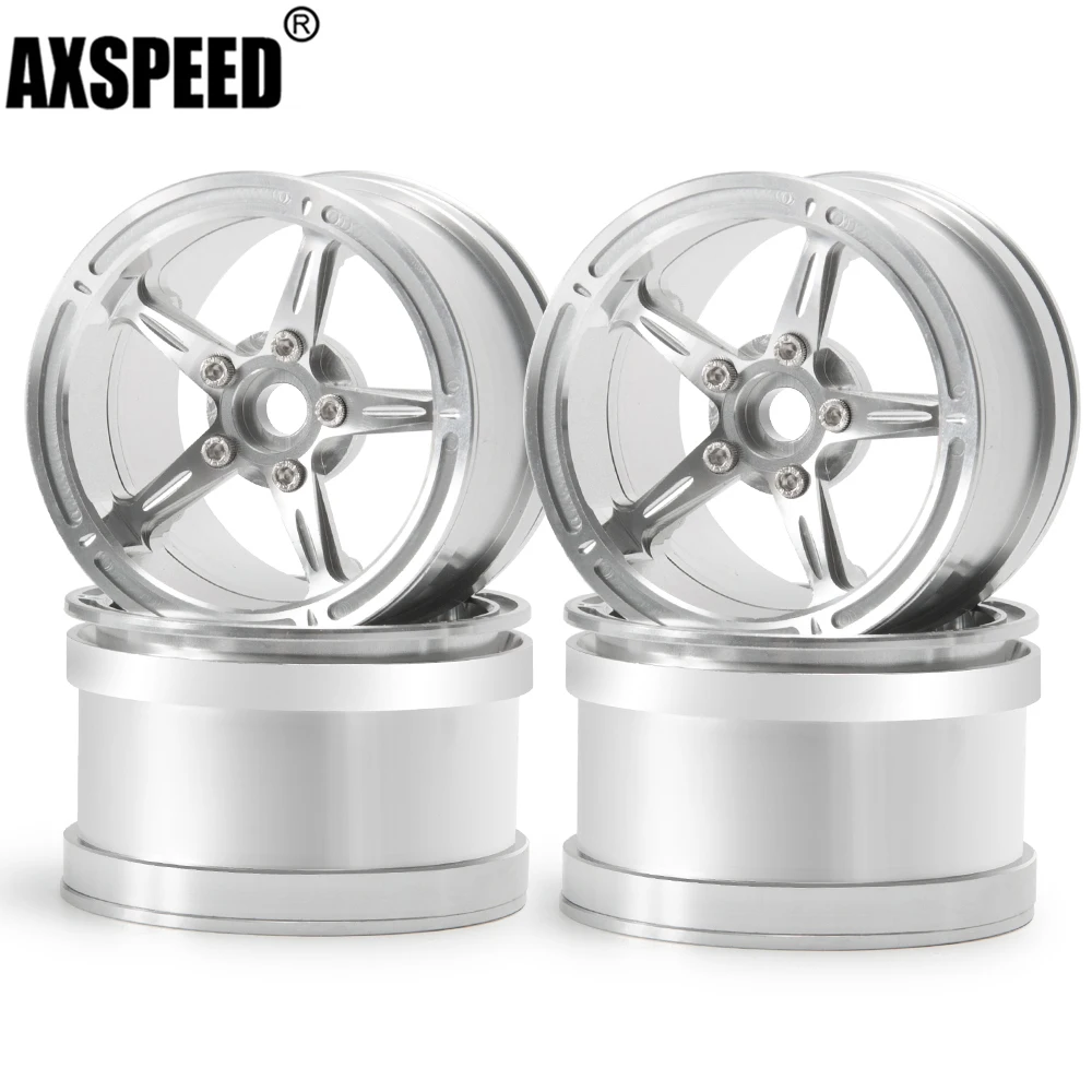 AXSPEED алюминиевые радиоуправляемые автомобильные колеса 2,2 Beadlock колесный обод для 1/10 Axial SCX10 90046 RR10 Wraith 90048 D90 Traxxas TRX4 TRX6
AXSPEED алюминиевые радиоуправляемые автомобильные колеса 2,2 Beadlock колесный обод для 1/10 Axial SCX10 90046 RR10 Wraith 90048 D90 Traxxas TRX4 TRX6