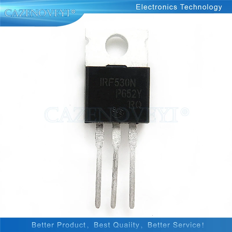 10 шт./лот IRF530NPBF IRF530N IRF530A IRF530 TO 220 В наличии|Интегральные схемы| |